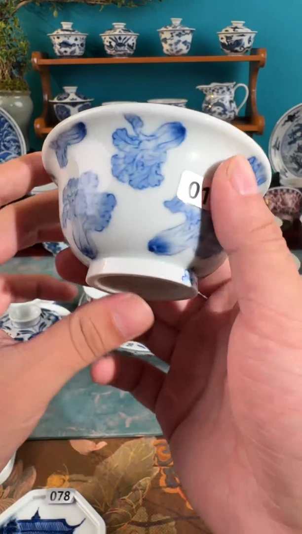 不二说瓷纯手绘杯