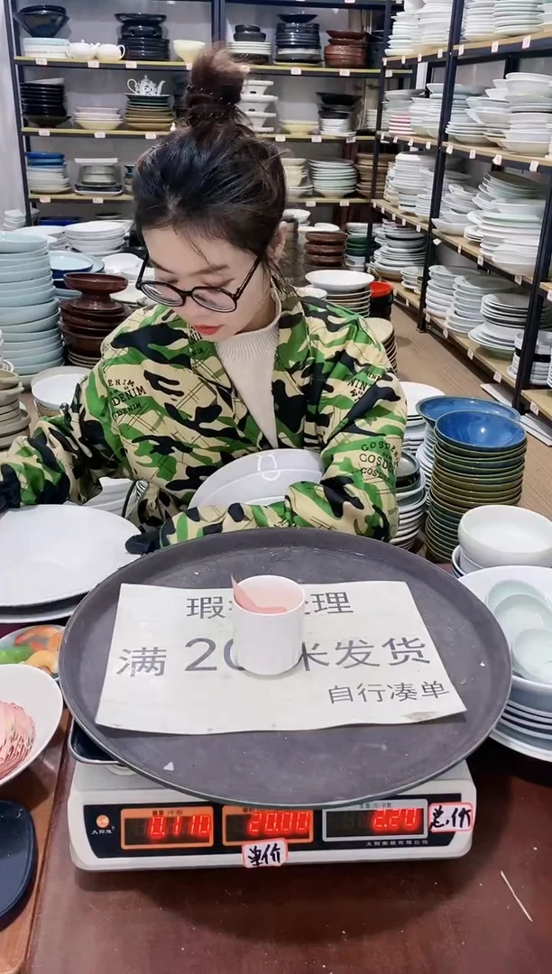 【闪购商品】盘255号链接景德镇酒店陶瓷瑕疵处理