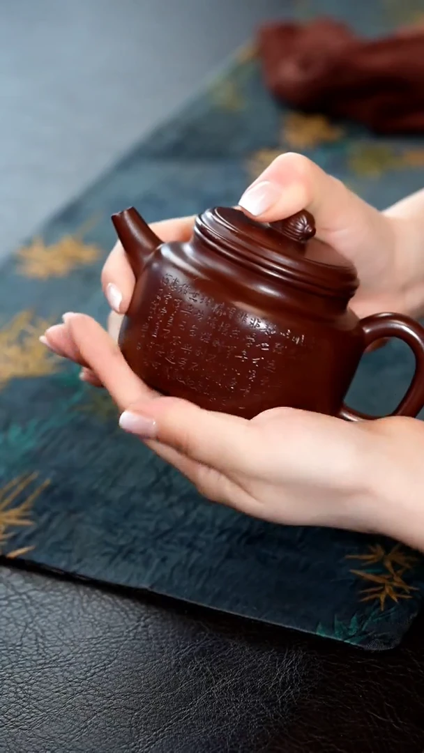 茶壶紫砂17宜兴紫砂壶孤品白菜德钟