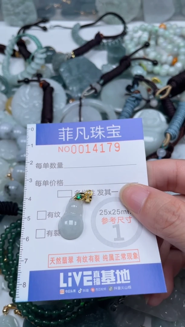 颈饰未镶嵌翡翠14179