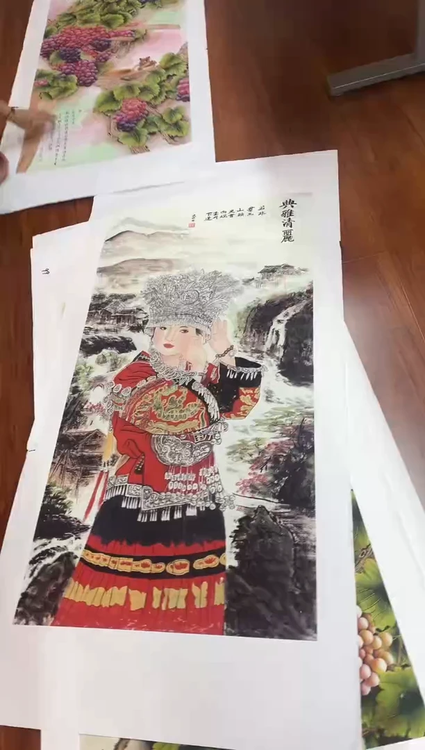 国画九霄甄选国画作品18