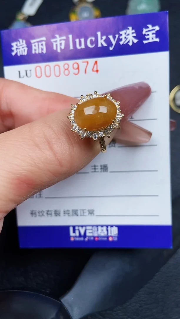 翡翠银S925镶嵌颈饰8974