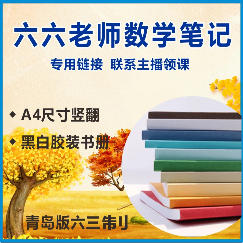 六六老师-A4高档黑白彩色打孔本册信签到印刷纸品装订20/176-2