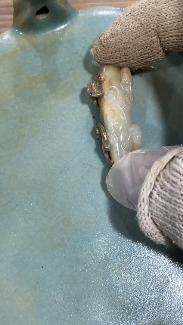 瓷片手工，手绘，陶瓷