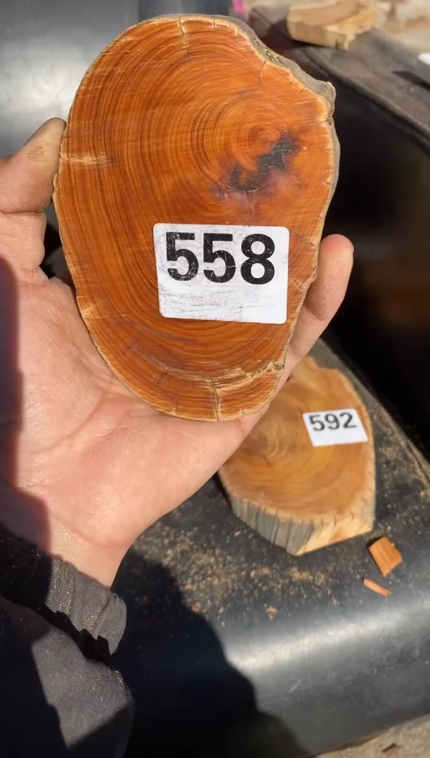 柏木（崖柏）太行陈华崖柏切片！随机（1单1片）558