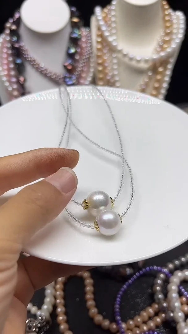 淡水珍珠未镶嵌颈饰多人