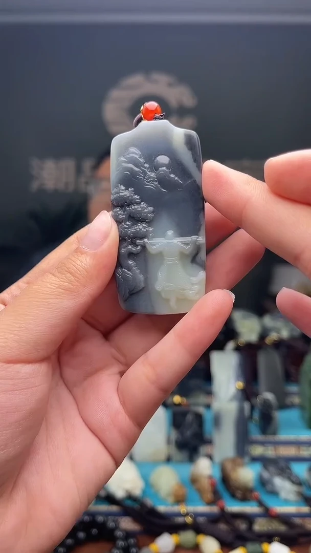 未镶嵌和田玉挂件1