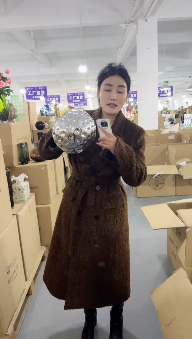 【闪购商品】无铅玻璃UU外贸花瓶微瑕-8HTC