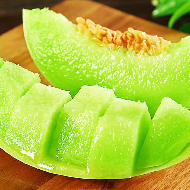 山东玉菇冰淇淋甜瓜软糯多汁冷藏后口感更佳