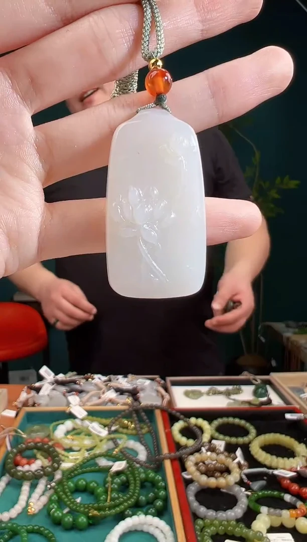 颈饰未镶嵌和田玉多样性发货 拍一单发一个