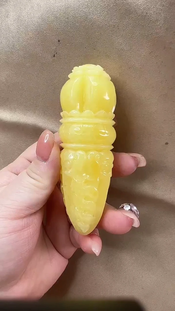 琥珀颈饰未镶嵌吊坠