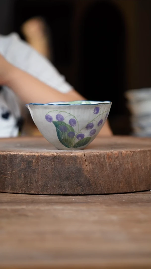 瓷片景德镇高温釉下彩（食品级）