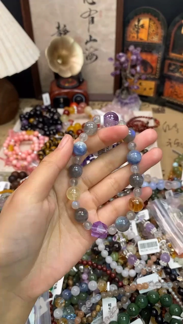 未镶嵌手链月光石470