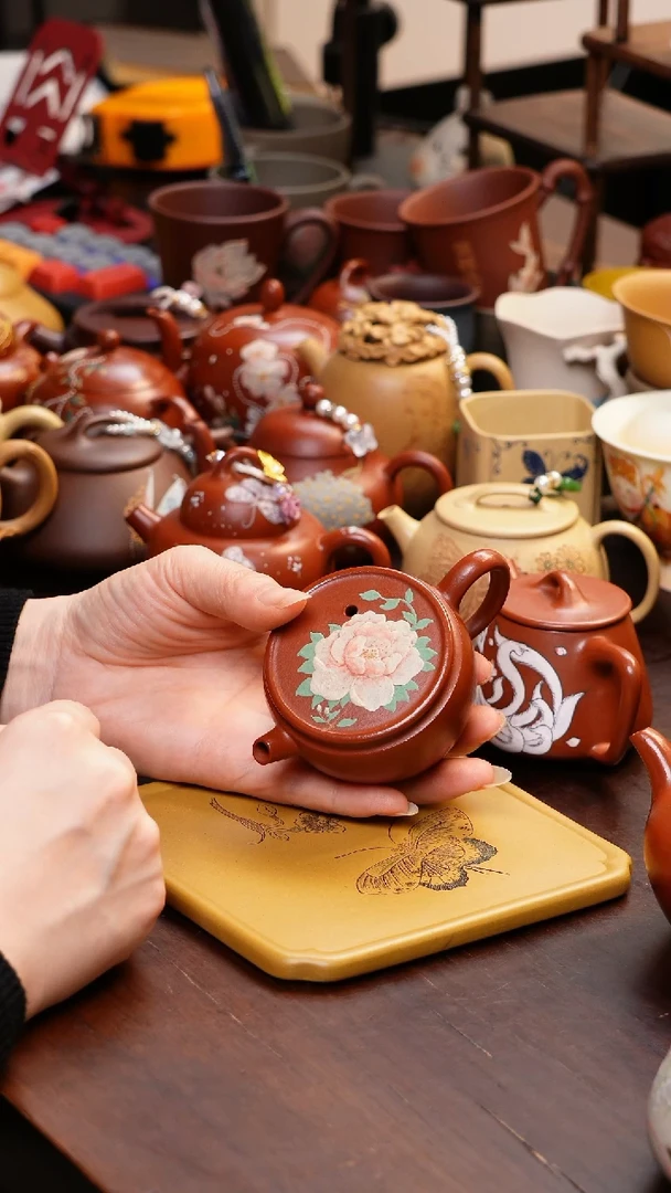 【闪购商品】原矿紫砂手工朱泥杯
