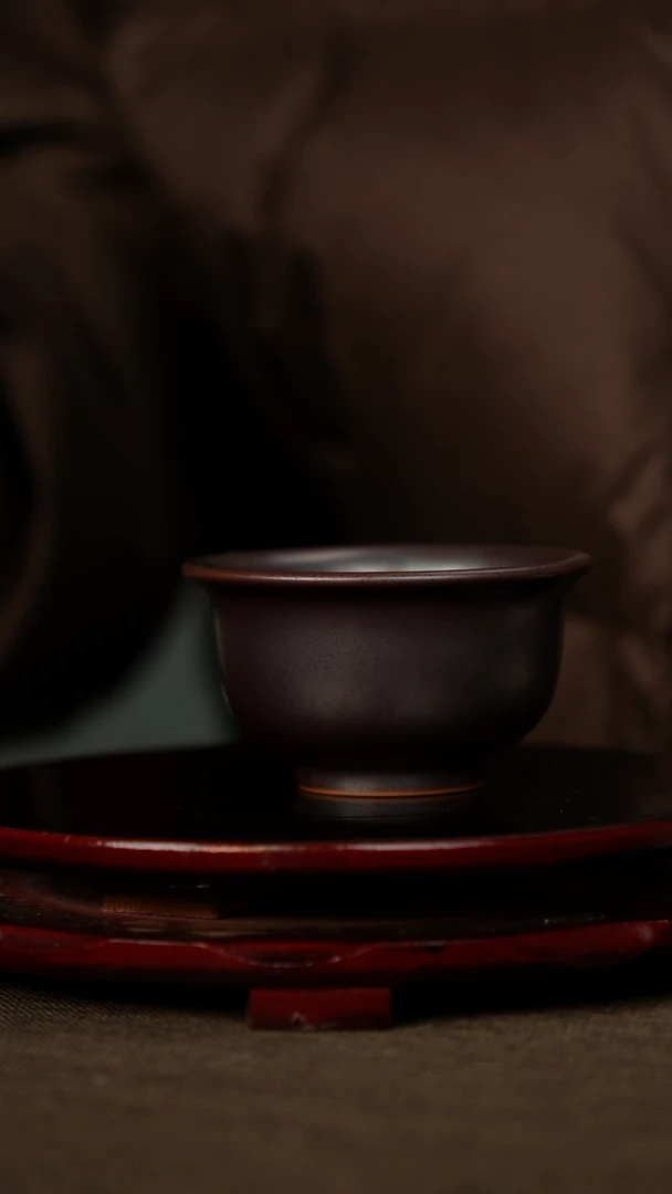 全品  紫金 压手杯