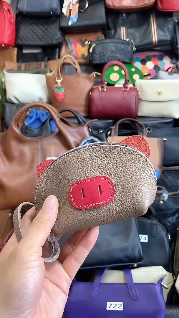 头层牛皮零钱包800.