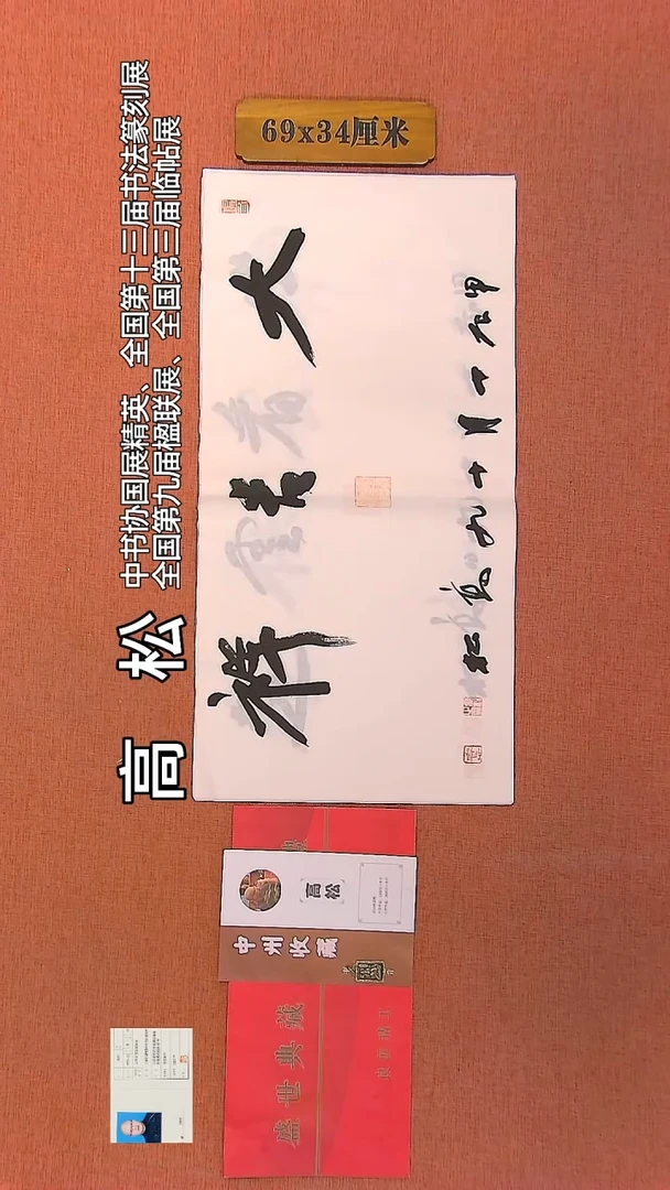 【闪购商品】书法102         高松老师作品