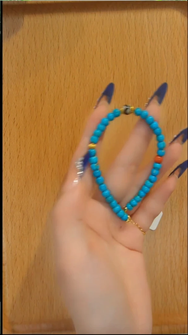 未镶嵌绿松石手串发货一件