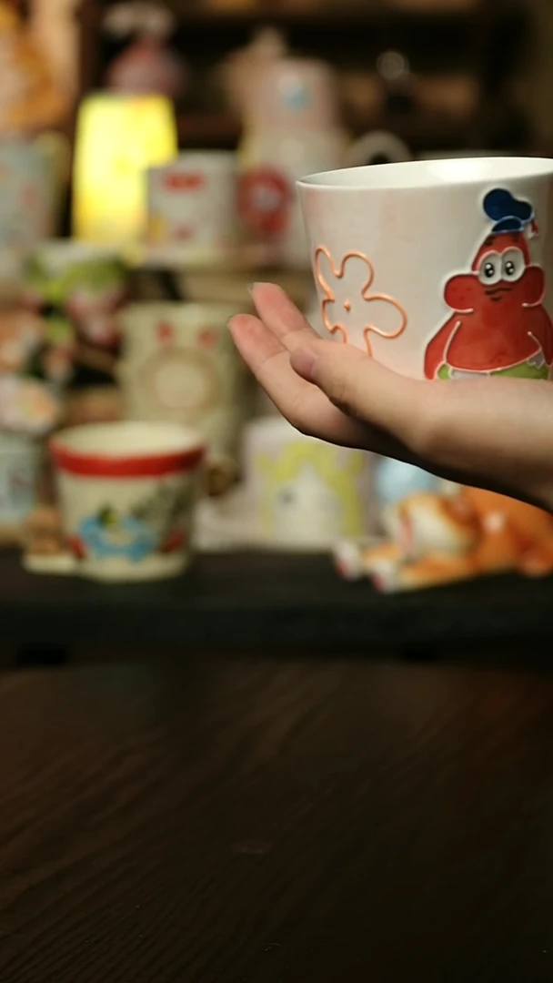 【闪购商品】杯子陶瓷景德镇高温釉下彩&A615