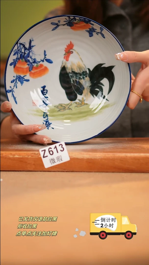 【闪购商品】瓷片WZ613 窑林瓷业陶瓷