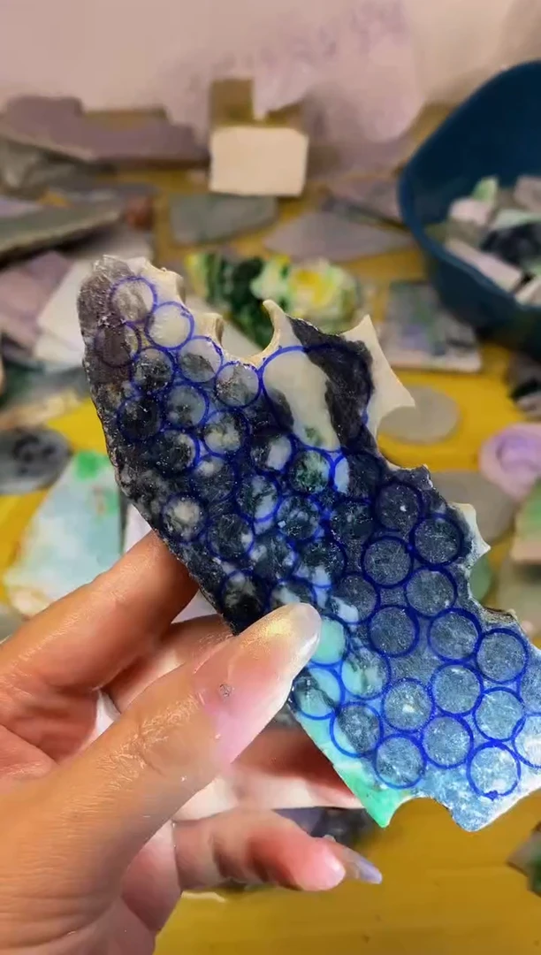 散珠翡翠天然缅甸翡翠A货719