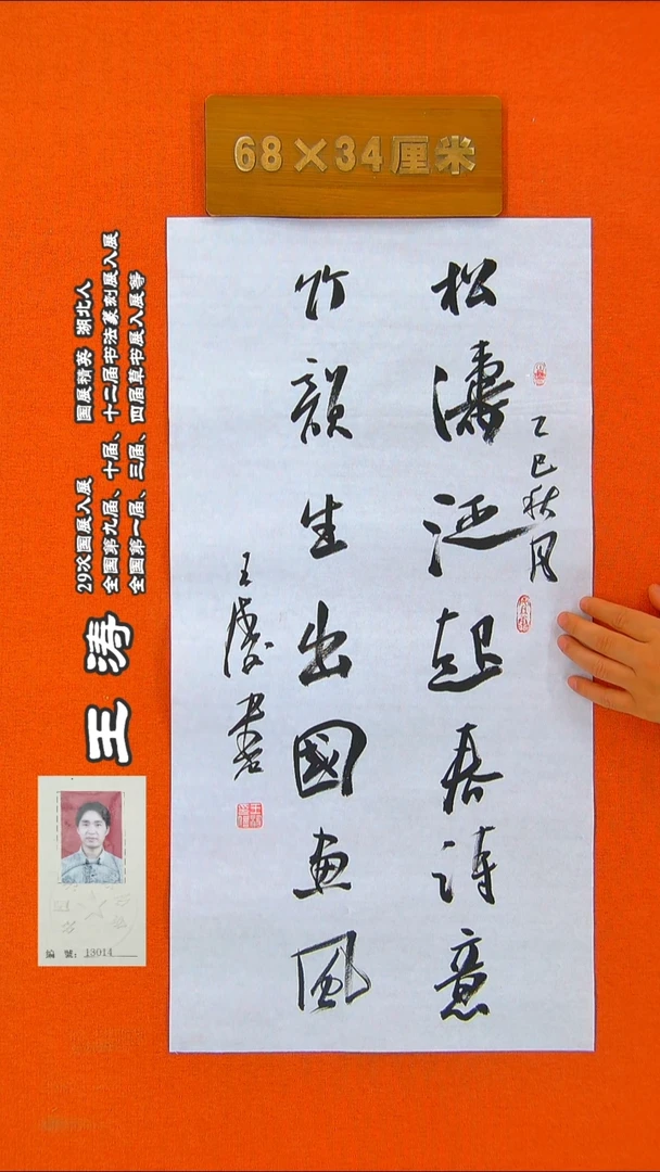 书法152R王涛书法作品