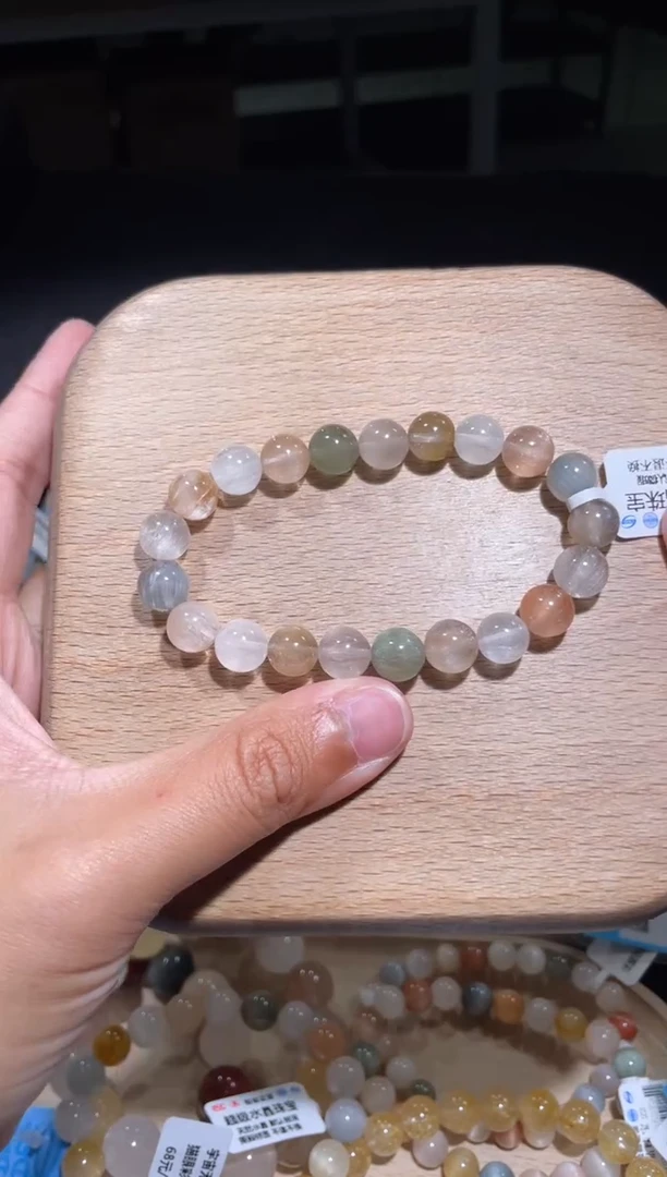 【闪购商品】水晶手链未镶嵌9号多样性发货一Q 9+