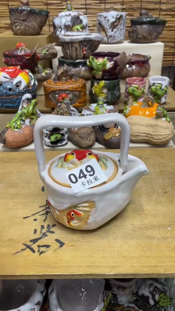 润****5049精美粗陶手工柴烧