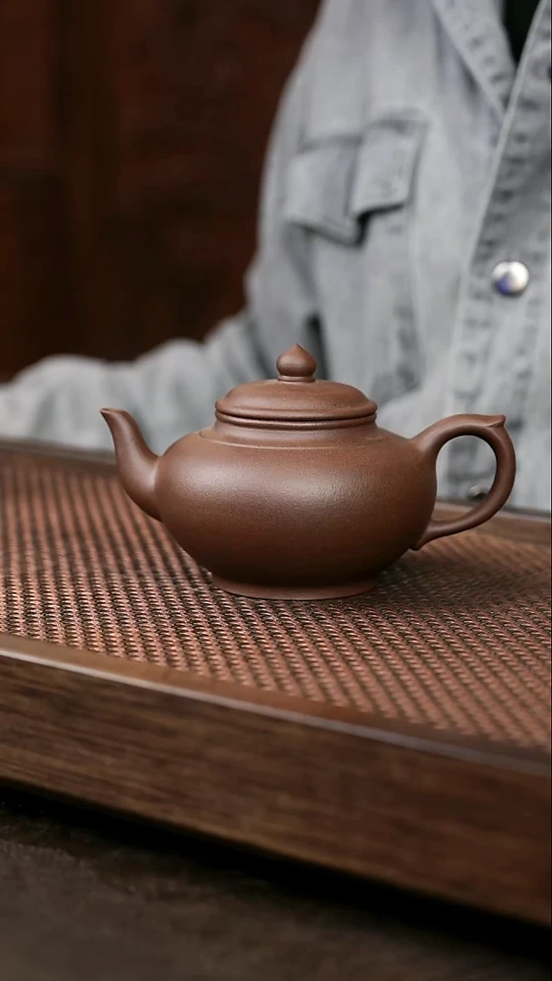 茶壶紫砂紫泥笑樱