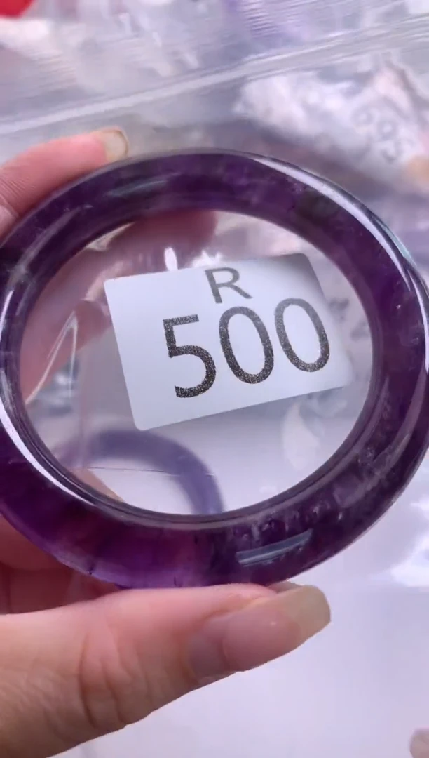 水晶珠宝半成品未镶嵌s****3水晶手镯500-61