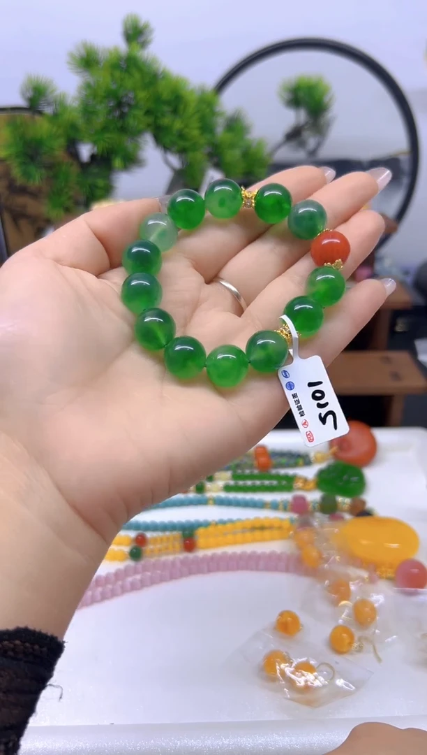 【闪购商品】翡翠手链未镶嵌手链S101