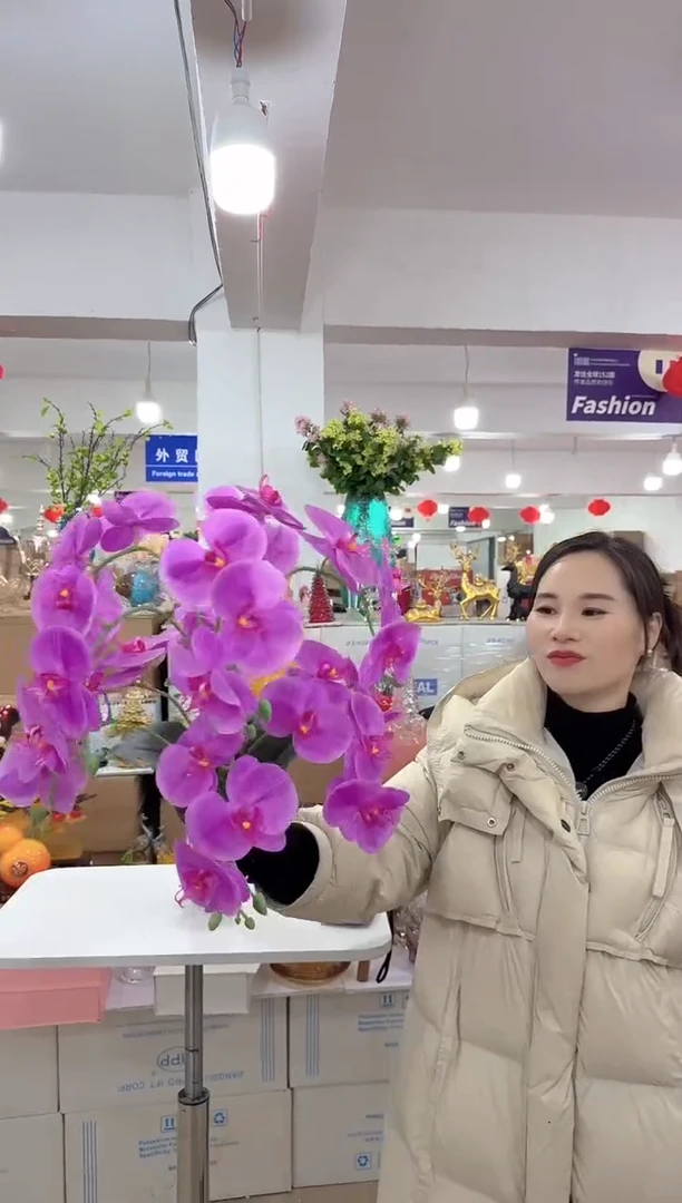 【闪购商品】琉璃洛芙花器-j-早24 蝴蝶兰