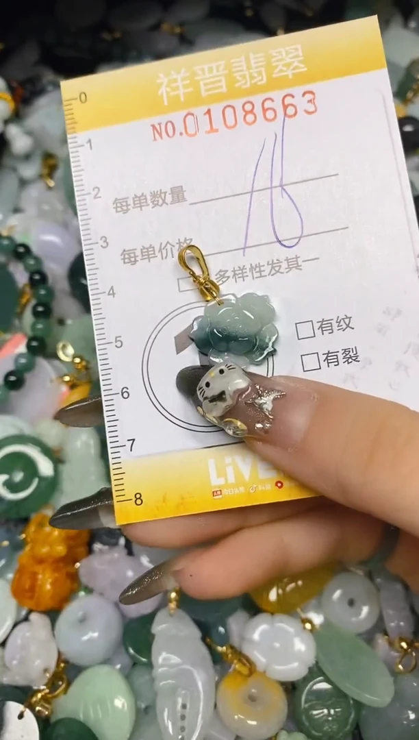 【闪购商品】翡翠颈饰未镶嵌闪购0108663