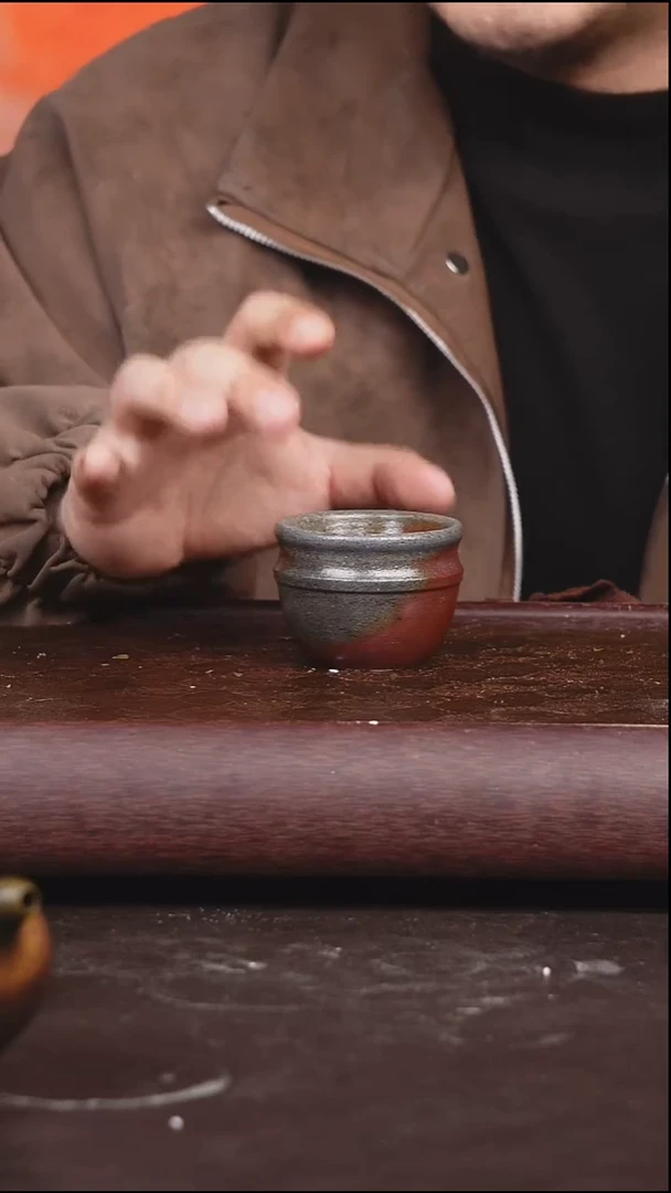 茶壶紫砂柴烧 杯