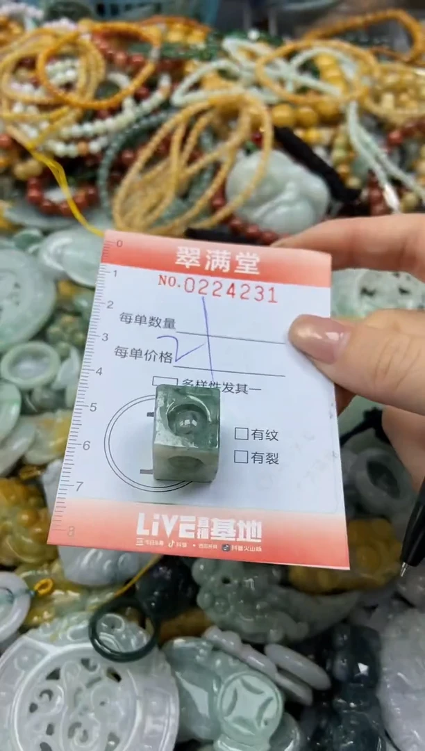 颈饰未镶嵌翡翠闪购0224231