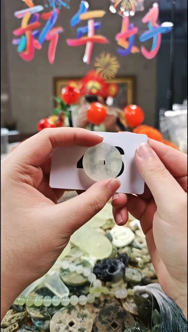 【闪购商品】蛇纹石玉颈饰合金吊坠46