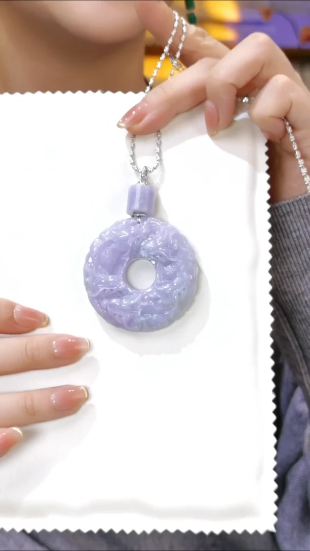 颈饰未镶嵌翡翠国风