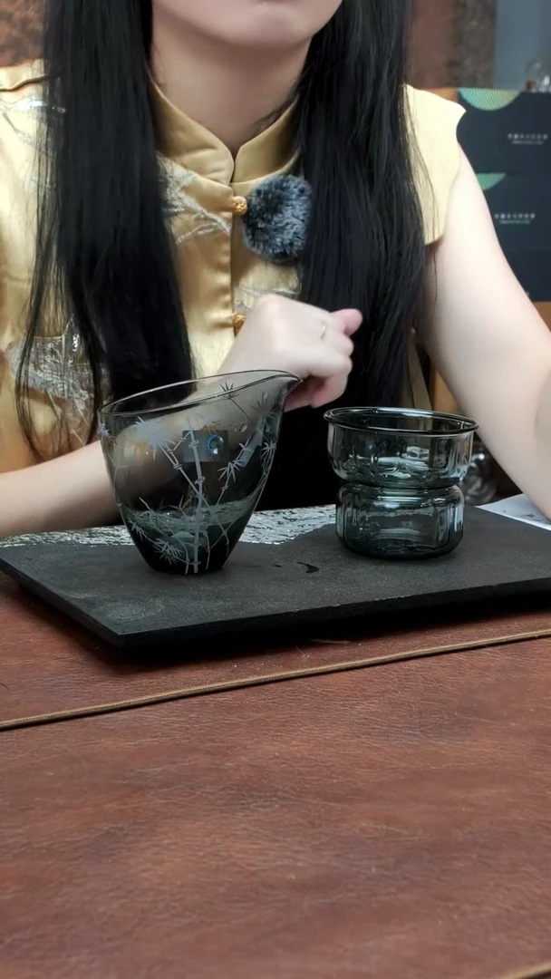 云心茶海+莲君激光茶漏 烟灰