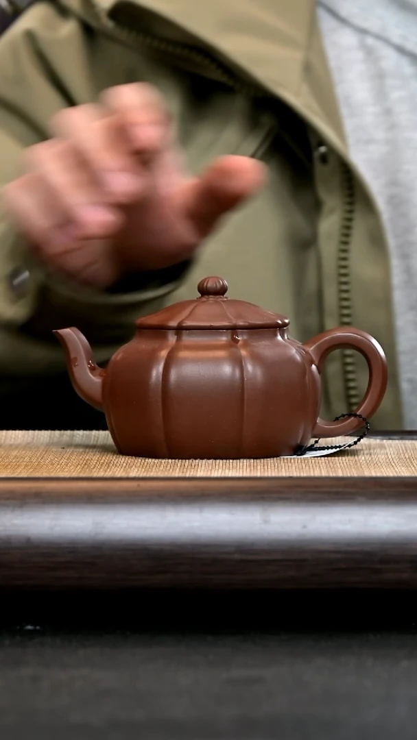 【闪购商品】紫砂茶壶@@1571马建庚葵莲