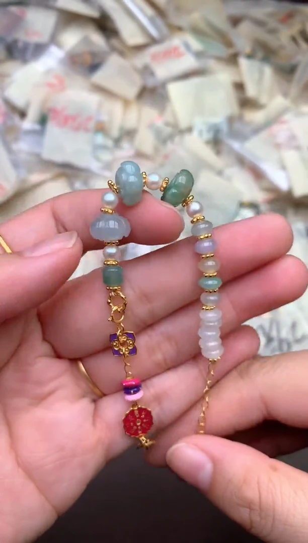 银S925镶嵌挂件翡翠—