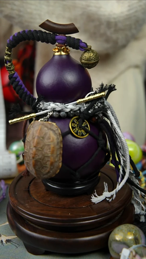 652号600ml左右非遗大漆酒葫芦