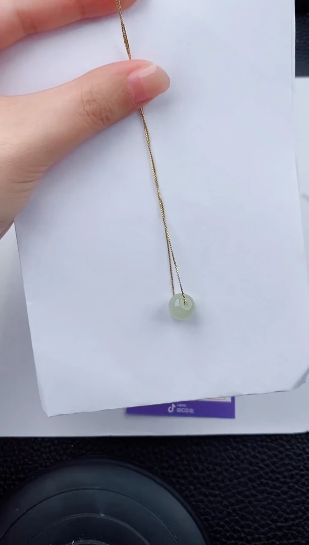 和田玉未镶嵌吊坠(赠链)555碎玉微色差T卡6