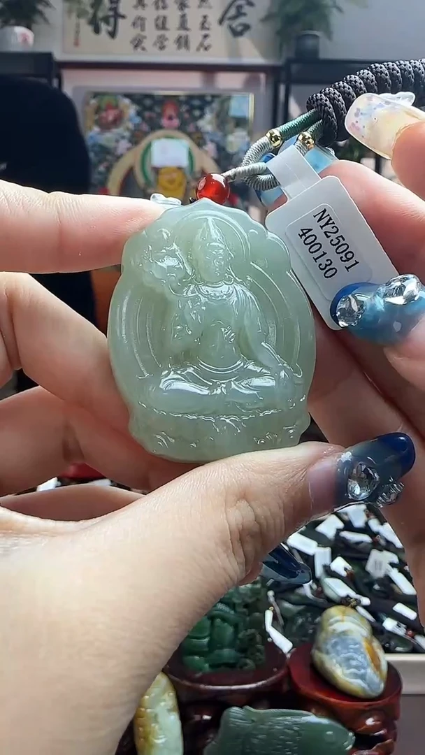 颈饰未镶嵌和田玉0130