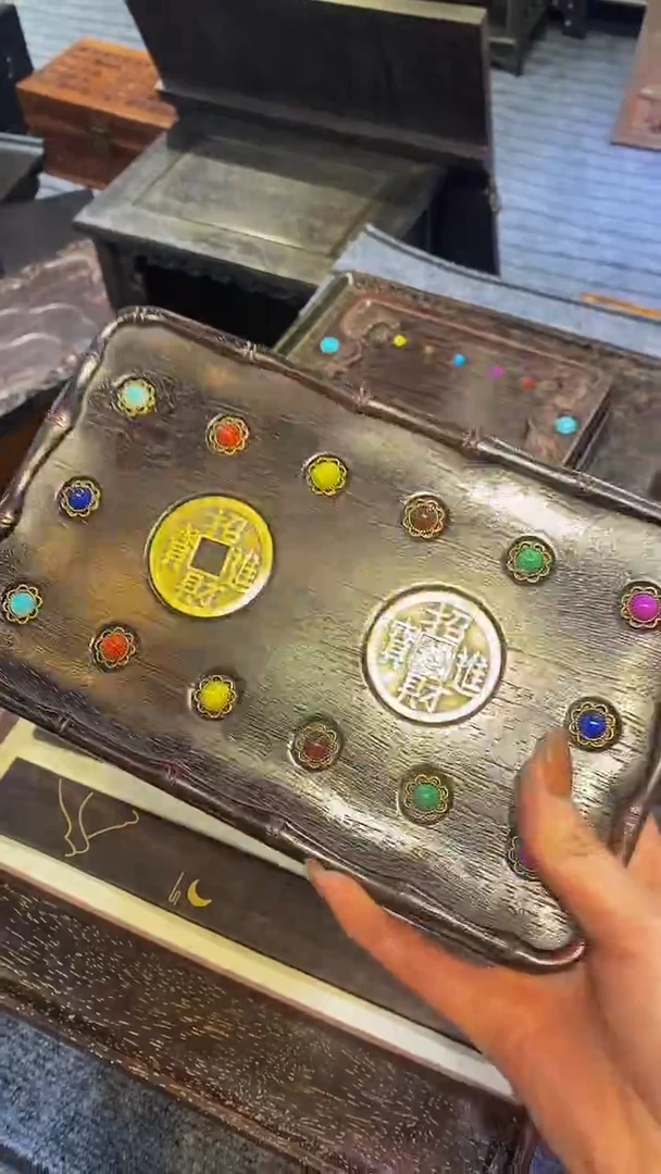 木紫檀木雕一物一拍