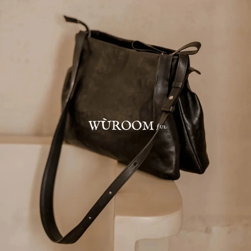 WÙROOMful「Twin双生系列·花苞托特」简约小众设计感花苞托特休闲