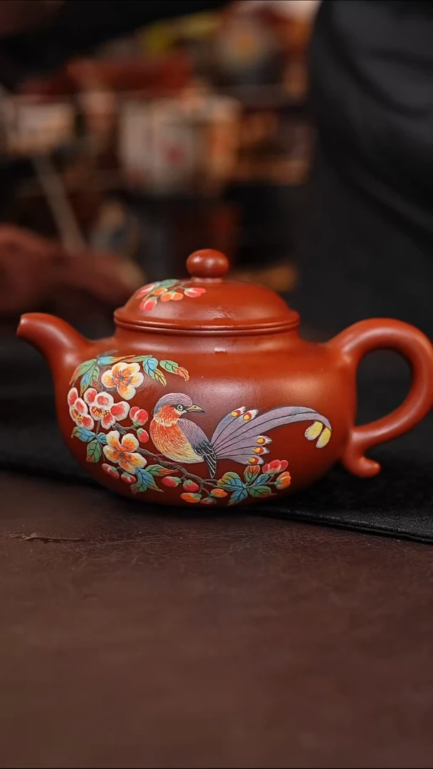 茶杯紫砂莲子小品壶