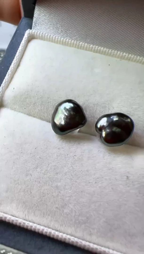 未镶嵌耳饰海水珍珠珍珠