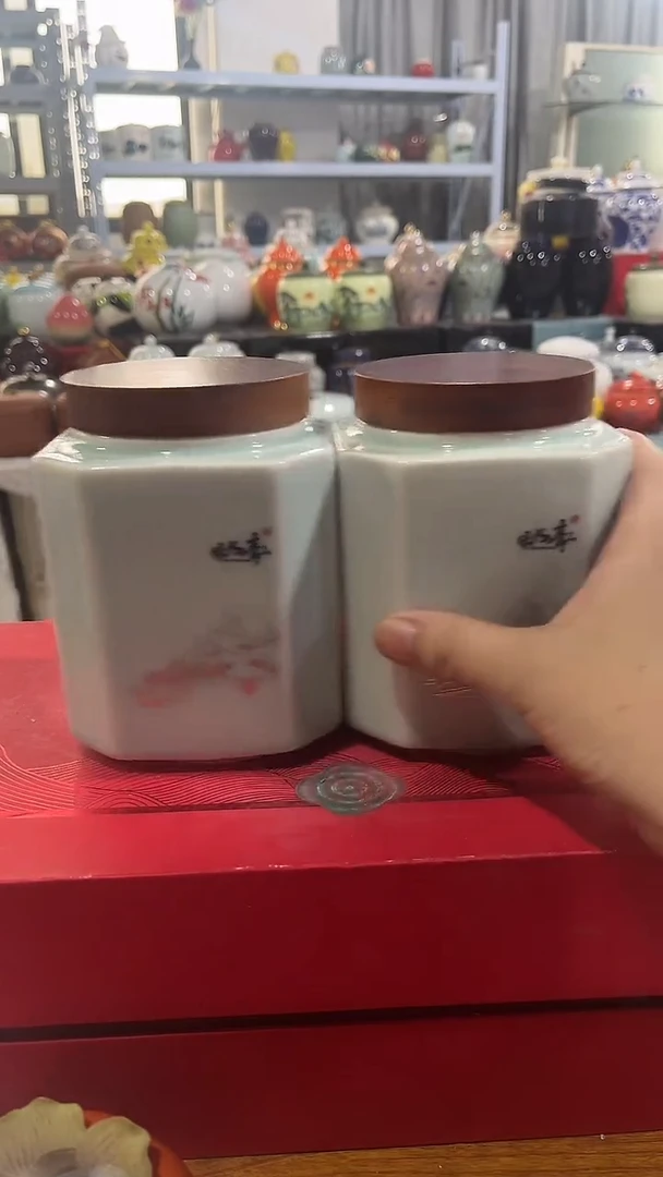 罐陶瓷茶叶罐密封罐防潮罐