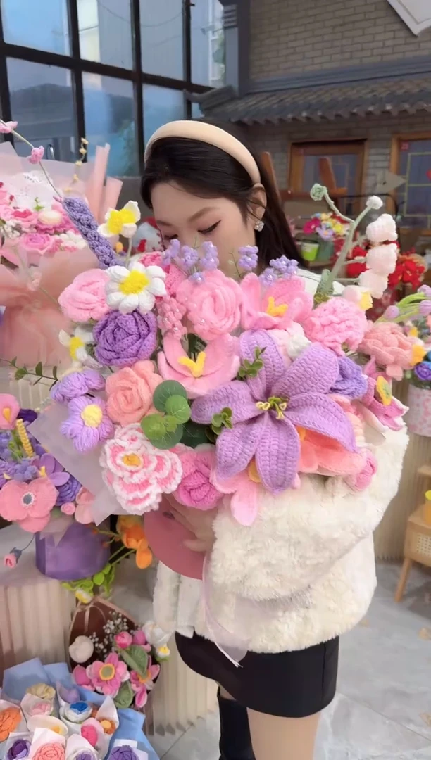 非遗手工定制花束，孤品清仓！