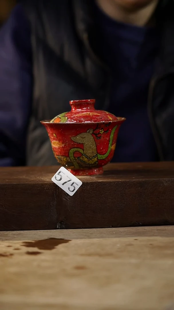 瓷片福利设计师款/盖碗